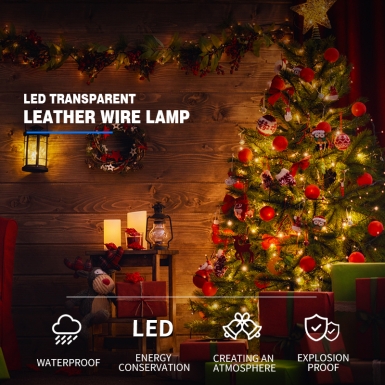 LED圣诞灯 - HCP150 LED透明皮线灯